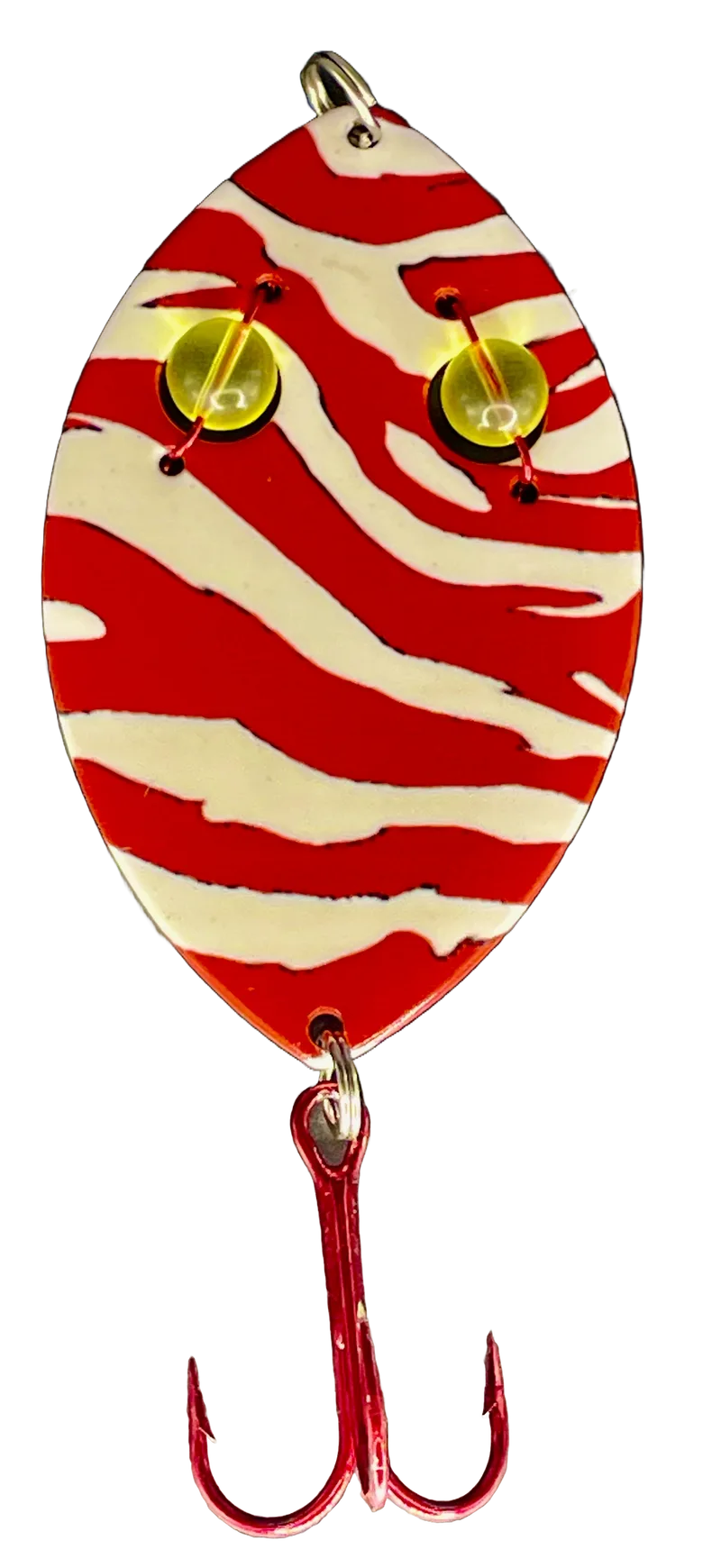 BLEEDING EYE RED WHITE