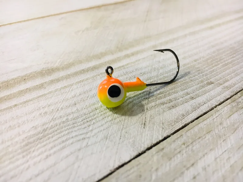 Ultra Glow Leadhead Series Jig SUNRISE