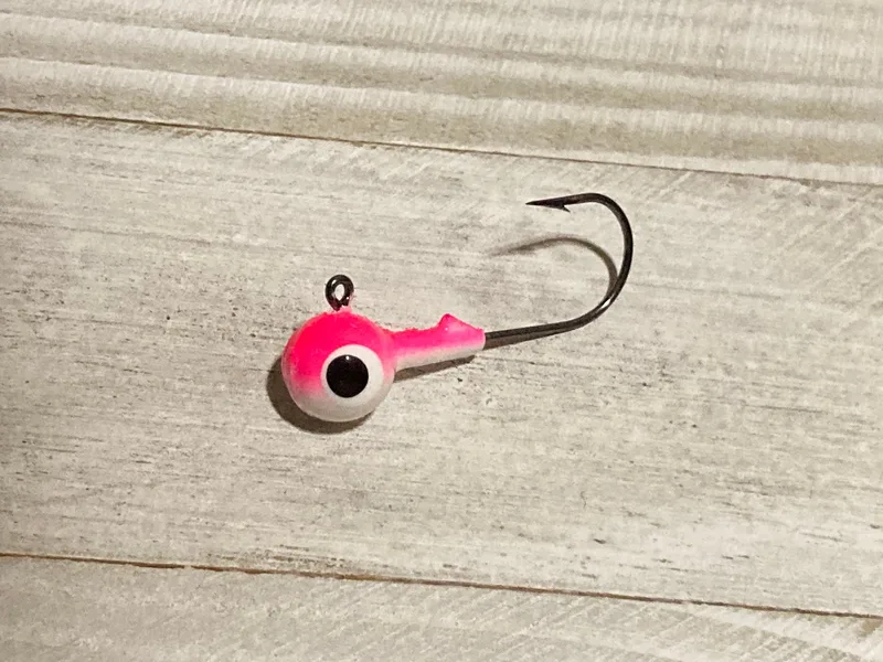 Ultra Glow Leadhead Series Jig BUBBLEGUM WHITE