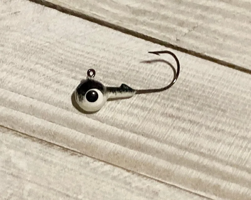 Ultra Glow Leadhead Series Jig SHINER